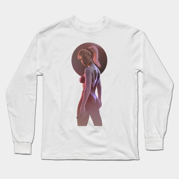 Girl Spidey The Multiverse Of Curves Long Sleeve T-Shirt by amithachapa